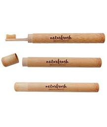 Naturbrush Estuche Funda De Bambu Para Cepillo De Dientes 100 ml