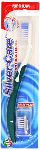 Silver Care – Cepillo y cabezal de repuesto, mediano