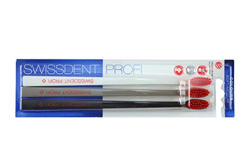 SWISSDENT Cepillo de dientes profesional Colours, suave