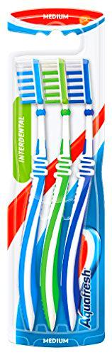 Aquafresh cepillo interdental Tris – Paquete de 12 x 58 gr