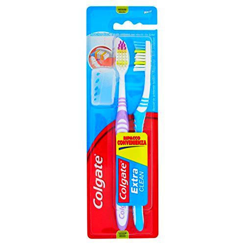 Colgate cepillo extra Clean – Lote de 24 cepillos