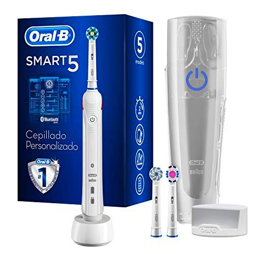 Oral-B Smart 5 5000N CrossAction - Cepillo Eléctrico 1 Blanco Conectado