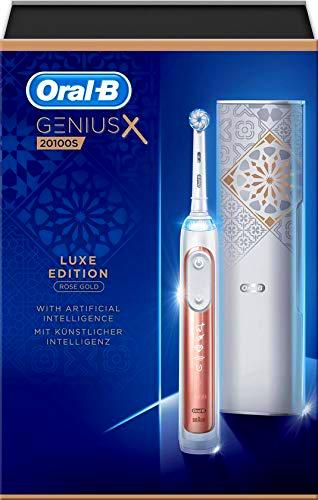 Oral-B Power Edición De Lujo Genius100S Cepillo De Dientes Éctrico Oro Rosa Accionada 1240 g