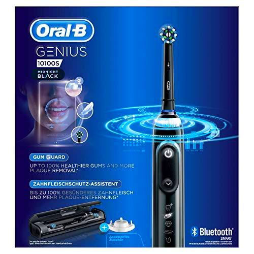 Oral-B Power Genius 10100S Cepillo De Dientes Éctrico De Medianoche Negro Accionada 1140 g