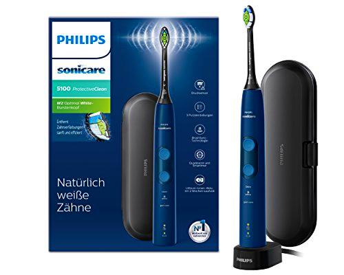 Philips 5100 series HX6851/53 cepillo eléctrico para dientes Adulto Cepillo dental sónico Azul