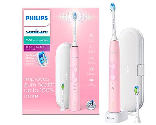 Philips 5100 series HX6856/10 cepillo eléctrico para dientes Adulto Cepillo dental sónico Rosa