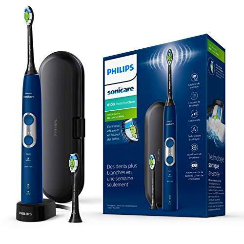 Philips Sonicare ProtectiveClean 6100 HX6871/47 - Cepillo de dientes eléctrico con sensor de presión