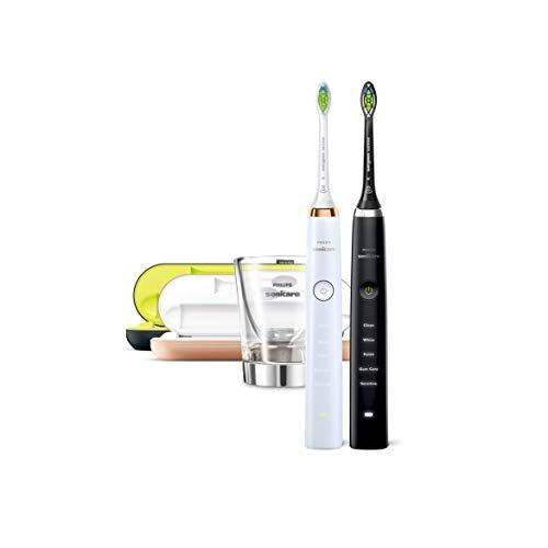 Philips HX9392/39 Sonicare Diamond Clean - Pack 2 Cepillos de Dientes Electricos Recargables