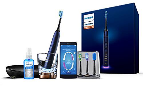 Philips Sonicare DiamondClean HX9954/53 - Cepillo de dientes eléctrico inteligente (enchufe de baño de 2 pines)