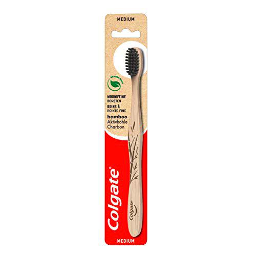 Colgate Bamboo - Cepillo de dientes de carbón activo (9 g)