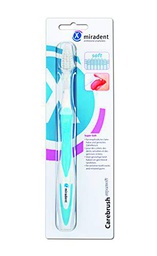 Miradent carebrush Supersoft cepillo de dientes azul -  - Juego de 3