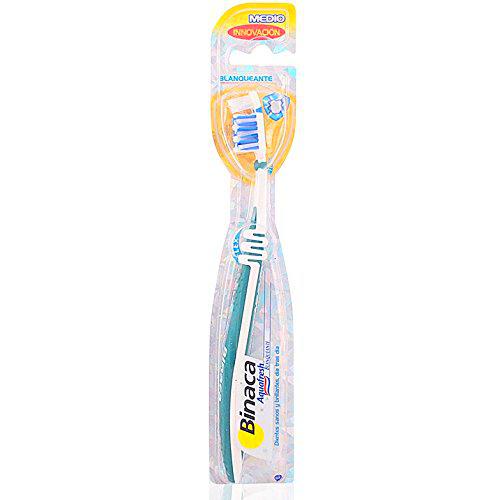 BINACA BINACA AQUAFRESH cepillo dental blanqueante medio