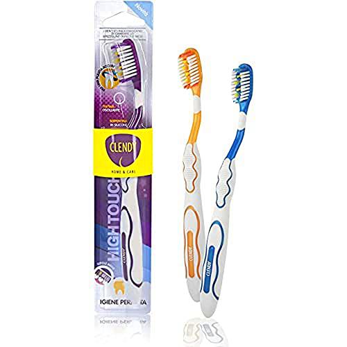 Clendy 105080 High Touch - Cepillo de dientes mediano