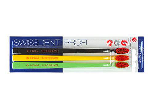 SWISSDENT Cepillo de dientes profesional Colours, suave