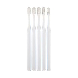 Muji Cepillo de dientes de polipropileno, 5 piezas