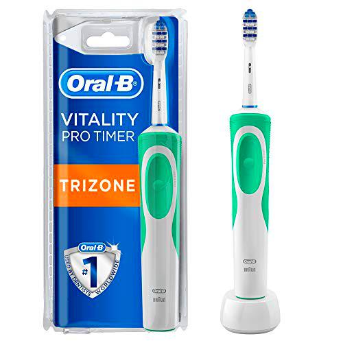 Oral-B Vitality 80301346 cepillo eléctrico para dientes Adulto Cepillo dental oscilante Verde, Blanco