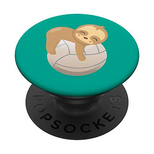 Regalo lindo del amante de los animales del voleibol de la PopSockets PopGrip: Agarre intercambiable para Teléfonos y Tabletas