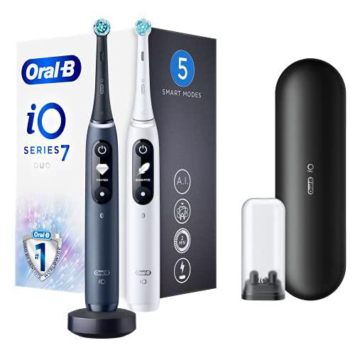 Oral-B iO 7 - Pack de 2 Cepillos eléctricos recargables