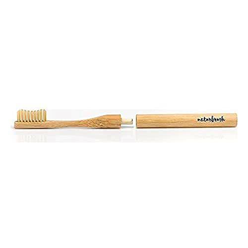 BigBuy Naturbrush Natural Cepillo de Dientes Headless