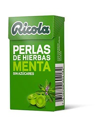 Ricola | Perlas de Hierbas de Manta | 25 gr | Sin Azucar | Pack 2