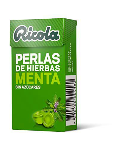 Ricola | Perlas de Hierbas de Manta | 25 gr | Sin Azucar | Pack 2