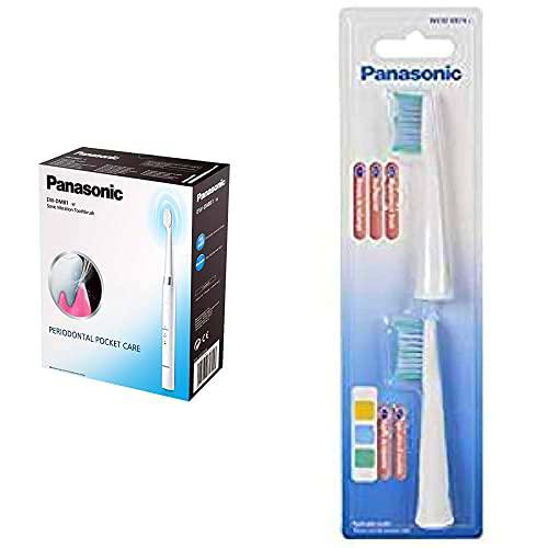 Panasonic EW-DM81-W503 Cepillo de Dientes Eléctrico Sónico + Recambio Cabezal Cepillo de Dientes