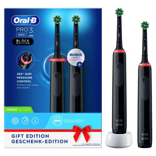 Oral-B 4210201374633 Cepillo Pro 3900 Duo Negro, No Aplica