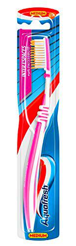 Aquafresh, cepillo de dientes interminable espacios, medio