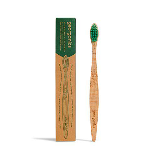 GEORGANICS - Cepillo de Dientes Eco-Friendly. Medio