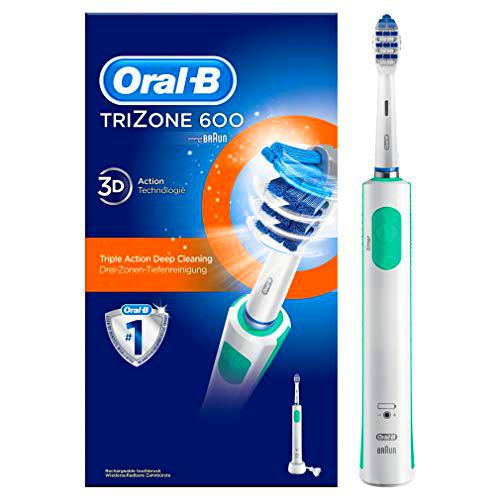 Oral-B TriZone 600 Cepillo de Dientes Eléctrico con Mango Recargable