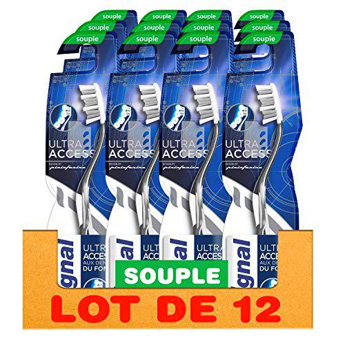 Signal Brosse à Dents Manuelle Souple, Ultra Access (Lot de 12 Brosses à Dents)