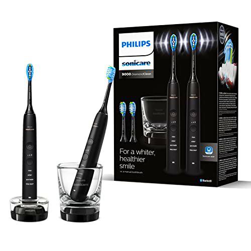 Philips Sonicare DiamondClean Series 9000 - Double Pack Blanqueamiento Avanzado Sonic Electric Cepillos de Dientes