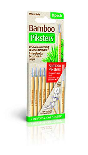 BAMBOO PIKSTERS SIZE 4 8 BRUSHES