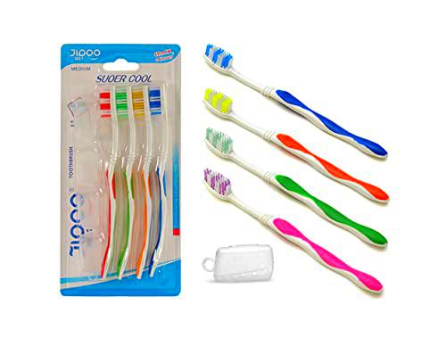 Cepillo de Dientes Funda (4 Piezas)