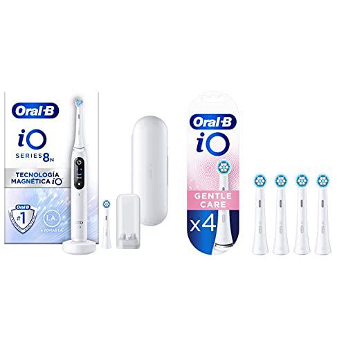 Oral-B iO 8 Cepillo de Dientes Eléctrico Blanco con Mango Recargable