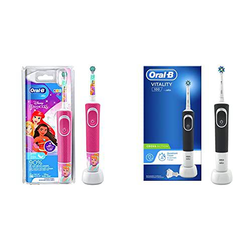 Oral-B Kids - Cepillo Eléctrico De Princesas Con Tecnología De Braun