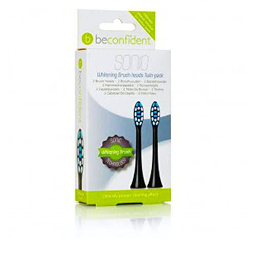 Sonic Toothbrush Heads Whitening Black Lote 2 Pz