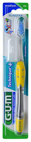 SUNSTAR GUM TechniquePlus Regular 492 - Szczoteczka MEDIUM 1szt