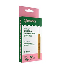 Nordics Organic Care Cepillo de dientes ecológico de bambú