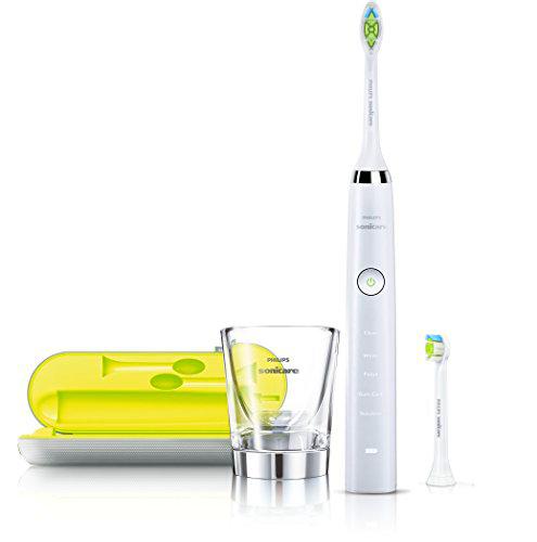 Philips HX9332/04 - Cepillo de dientes eléctrico Sonicare Diamond Clean con cabezales de repuesto y estuche