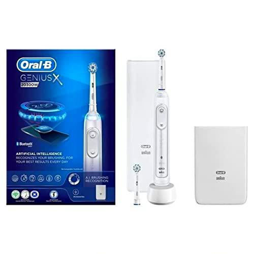 Cepillo de dientes eléctrico Oral-B Genius X 20300W Blanco