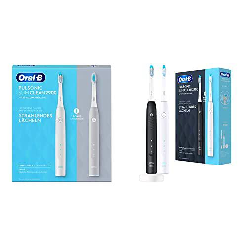 Oral-B Pulsonic Slim Clean 2900 - Cepillo de dientes eléctrico (2 modos de limpieza