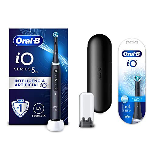 Oral-B iO 5 Cepillo de Dientes Eléctrico Negro con Mango Recargable