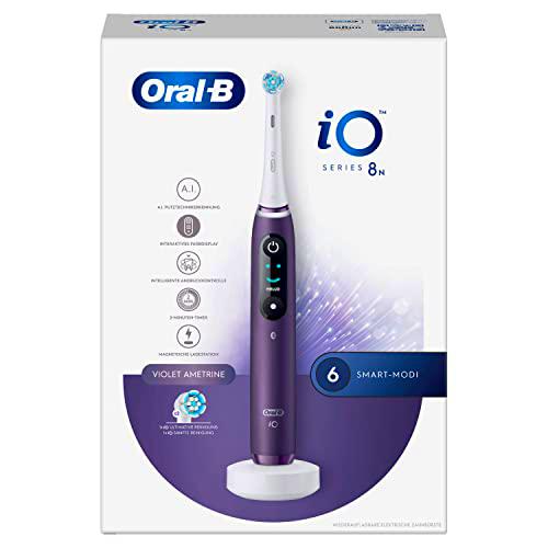 Oral-B iO 8 Brosse à dents électrique Avec technologie aimantée et 2 brosses