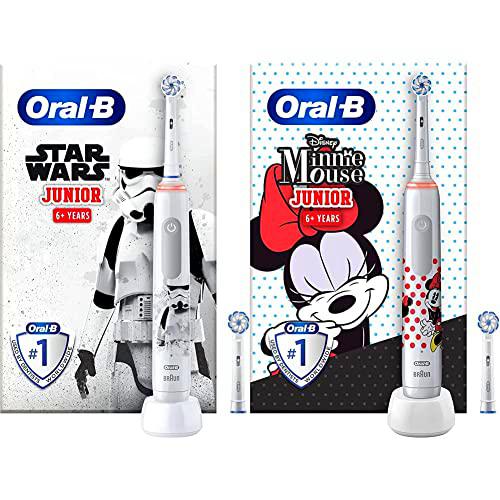 Oral-B Junior Cepillo de Dientes Eléctrico con Mango Recargable de Star Wars