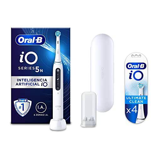 Oral-B iO5 Cepillo de Dientes Eléctrico Blanco con Mango Recargable