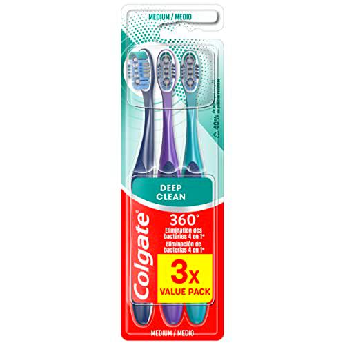 Cepillos de dientes Colgate Deep Clean Medium