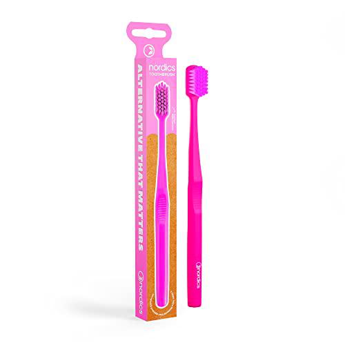 Cepillo de dientes Öko Premium PLA Rosa