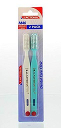 Lactona Cepillo de dientes M40 Medium Duo, 2 Piezas