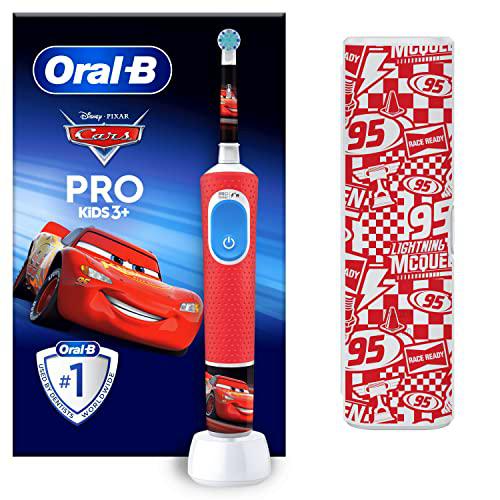 Oral-B Pro Kids Cepillo De Dientes Eléctrico, 1 Mango De Cars De Disney